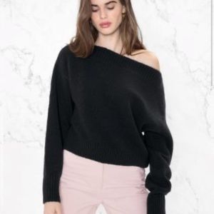 &other stories crop sweater